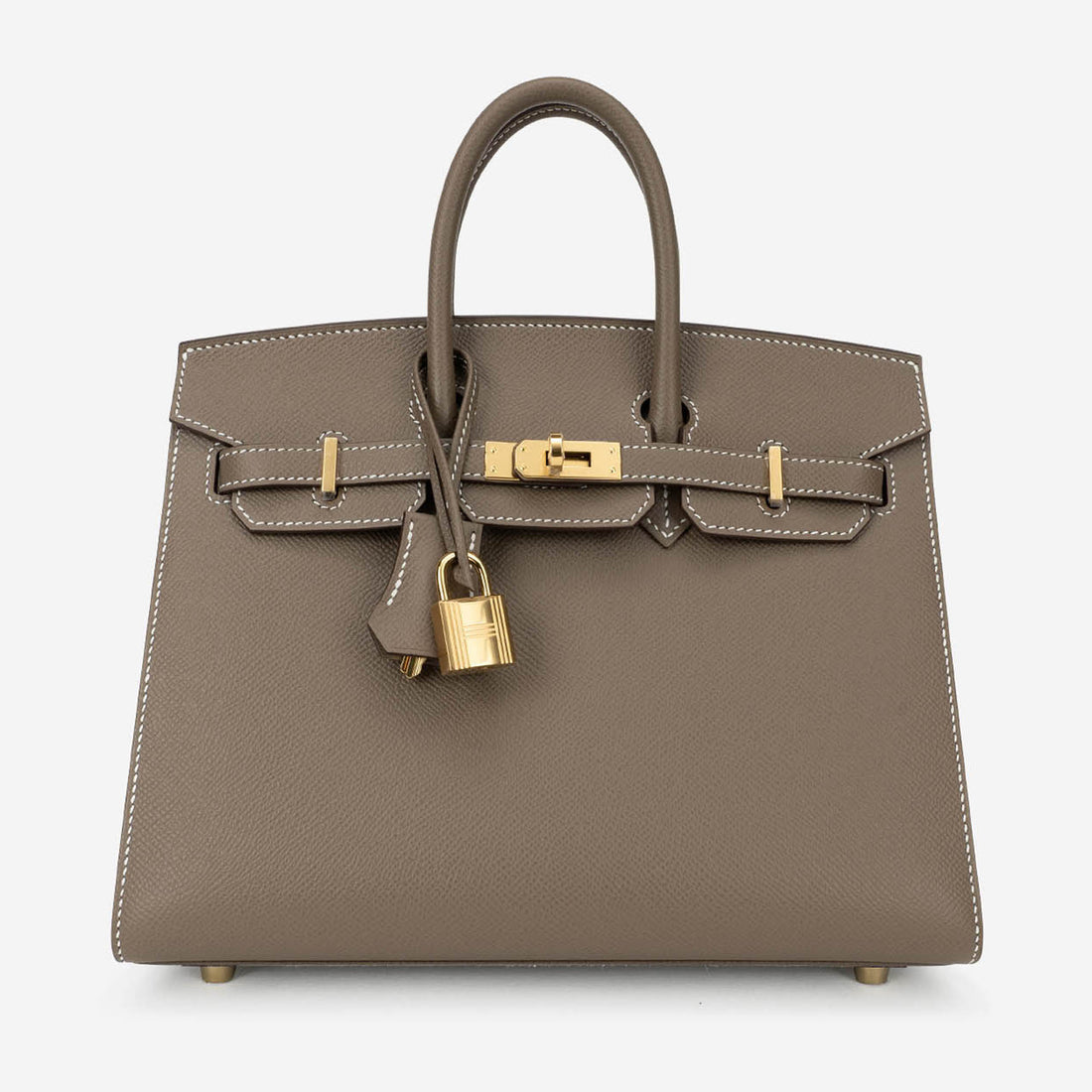 Birkin 25 Epsom Etoupe GHW