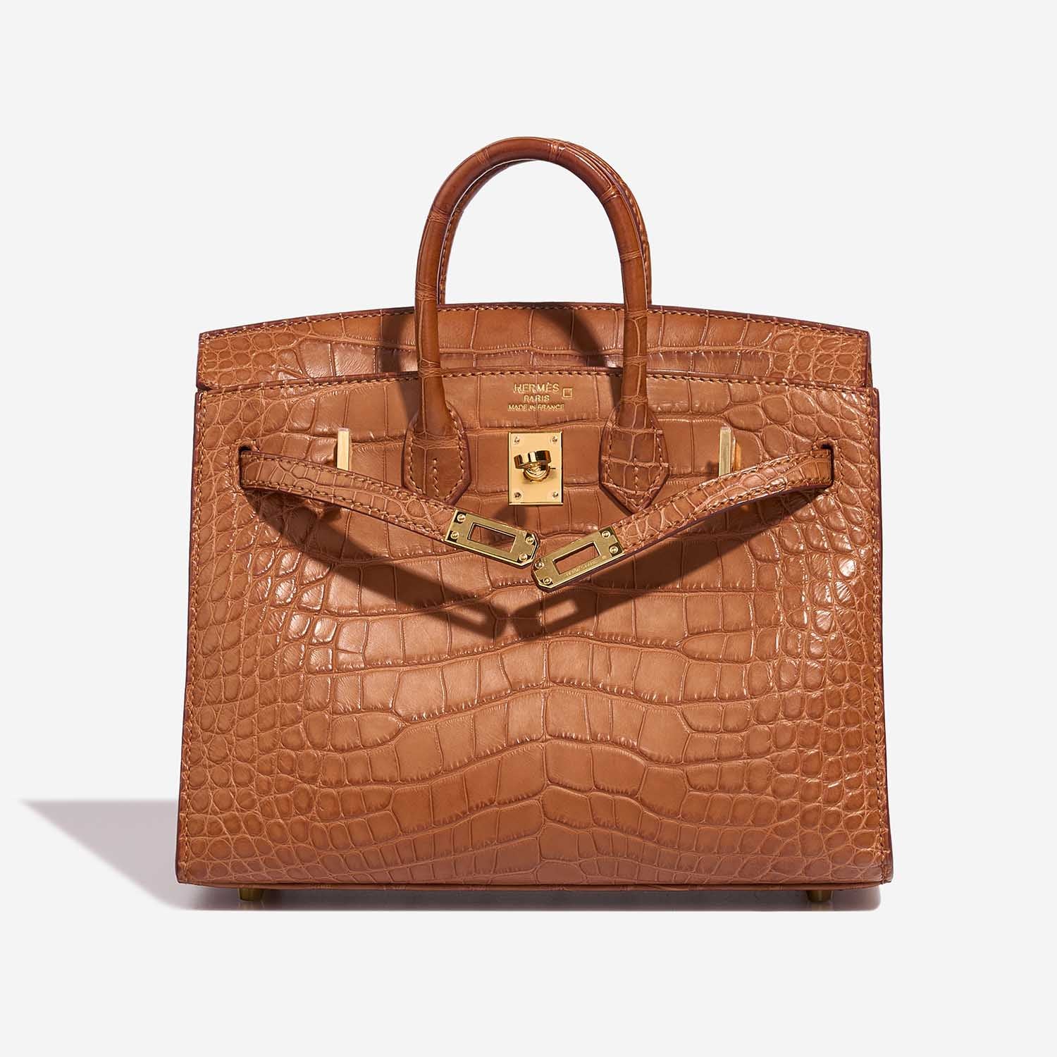 Birkin 20 Alligator Mississippi Gold