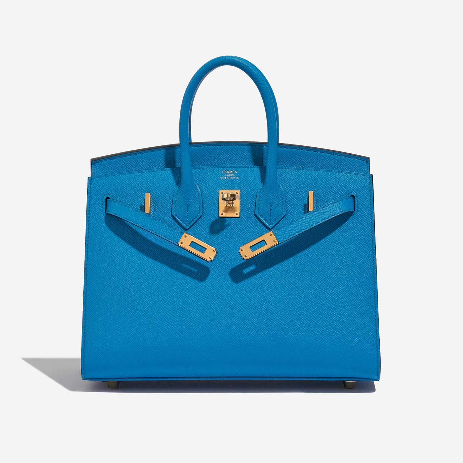 Birkin 25 Epsom Blue Frida