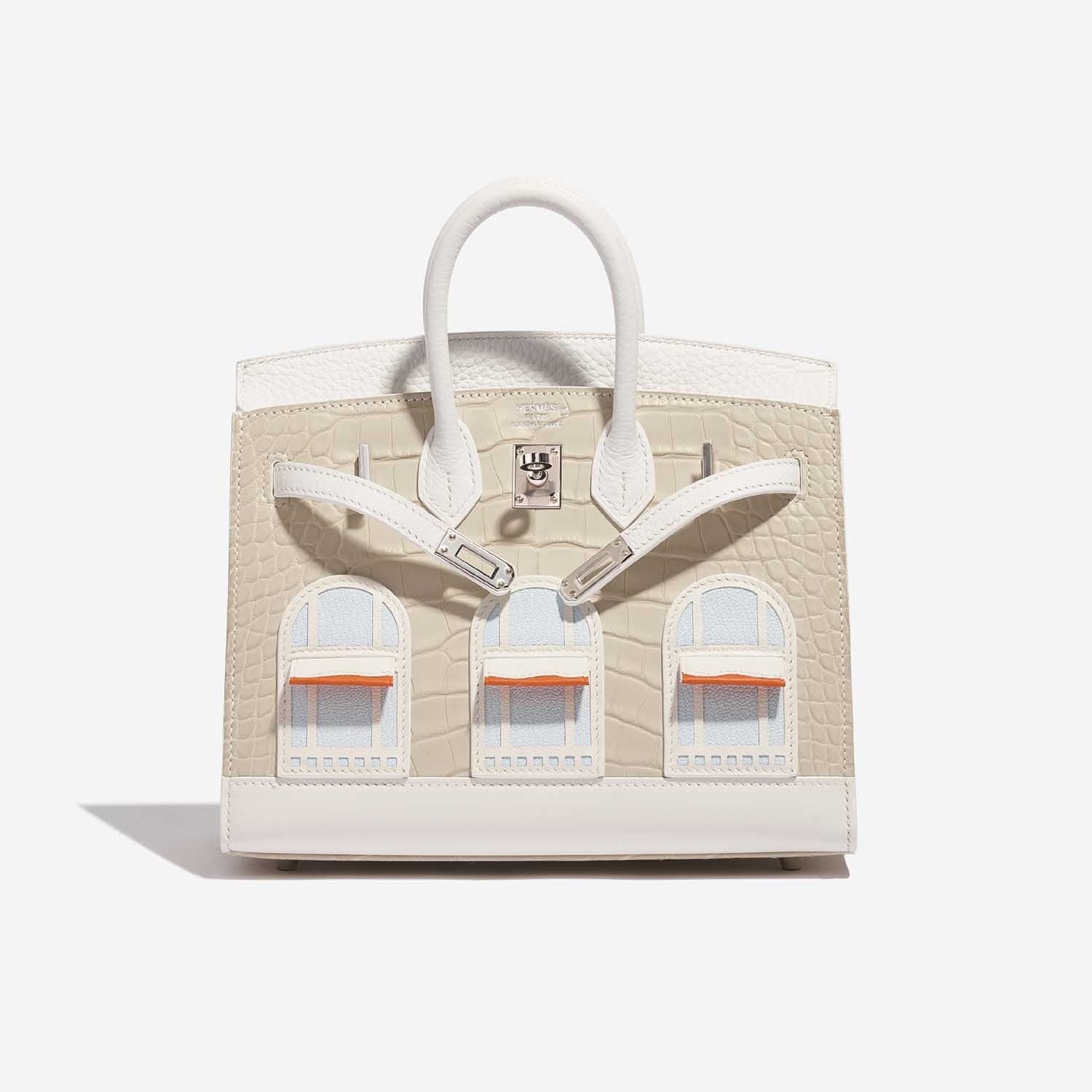 Birkin 20 Faubourg Snow White Sous La Neige