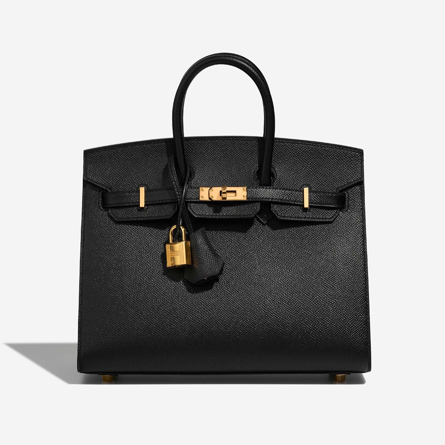 Birkin 25 Epsom Black Sands