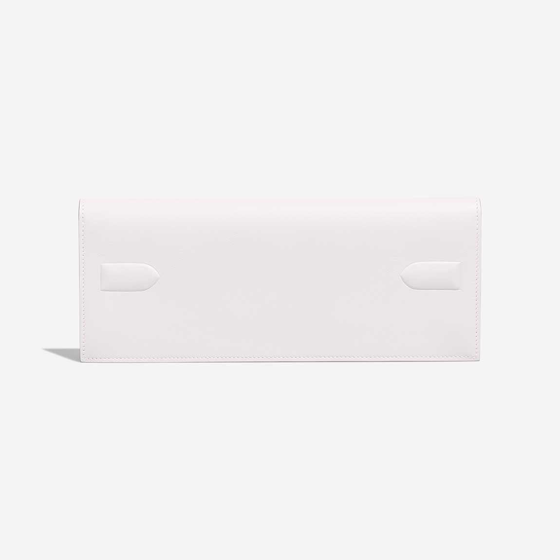 Birkin Shadow Cut Clutch Swift New White