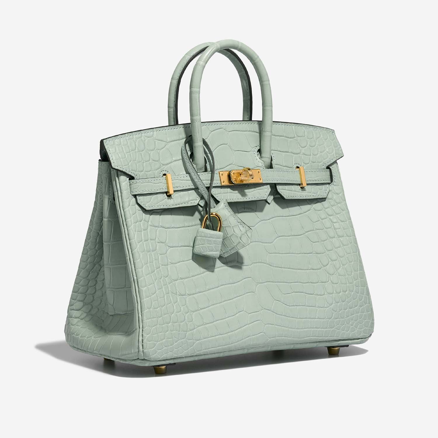 Birkin 25 Matte Alligator Vert d&