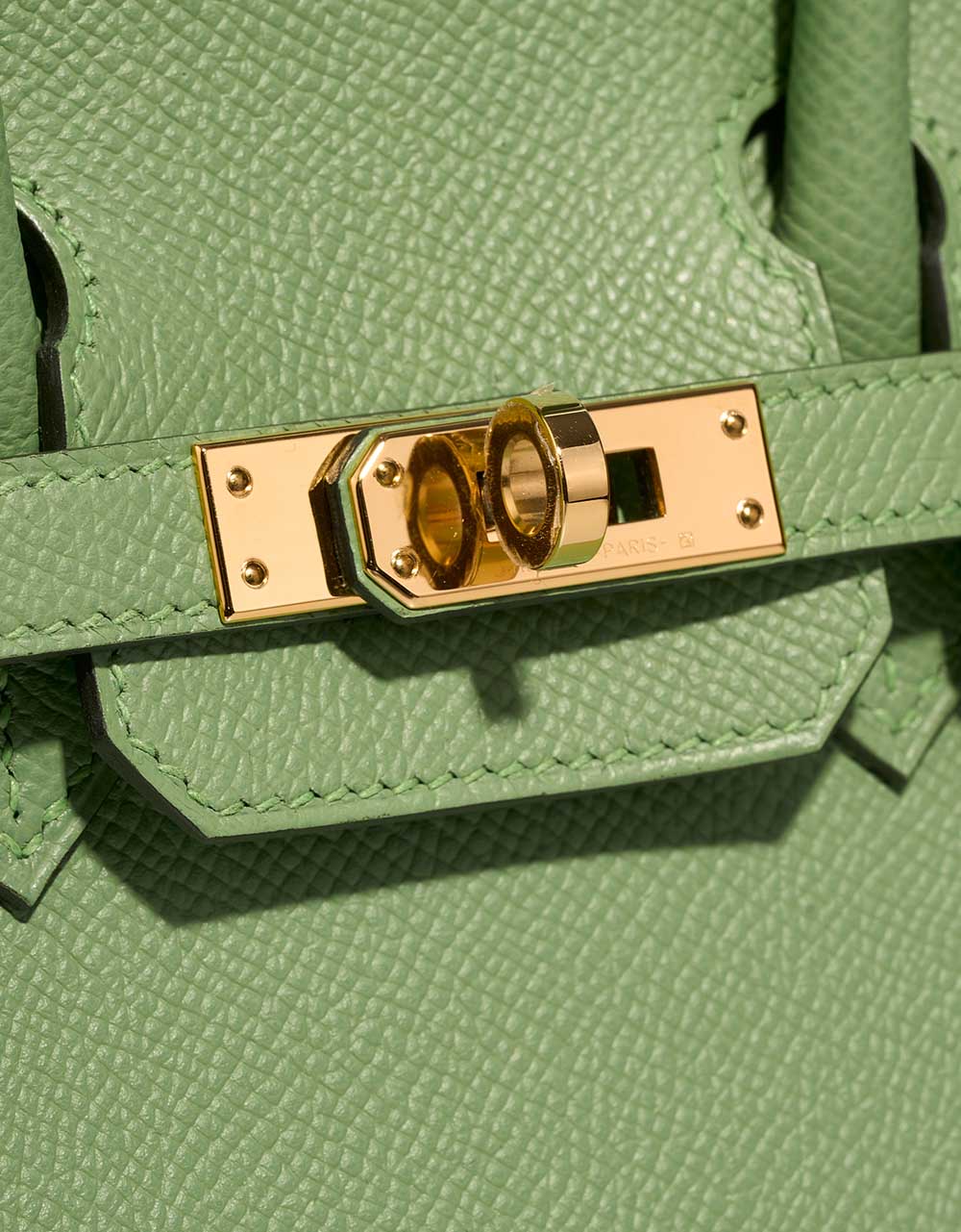 Birkin 25 Epsom Vert Criquet