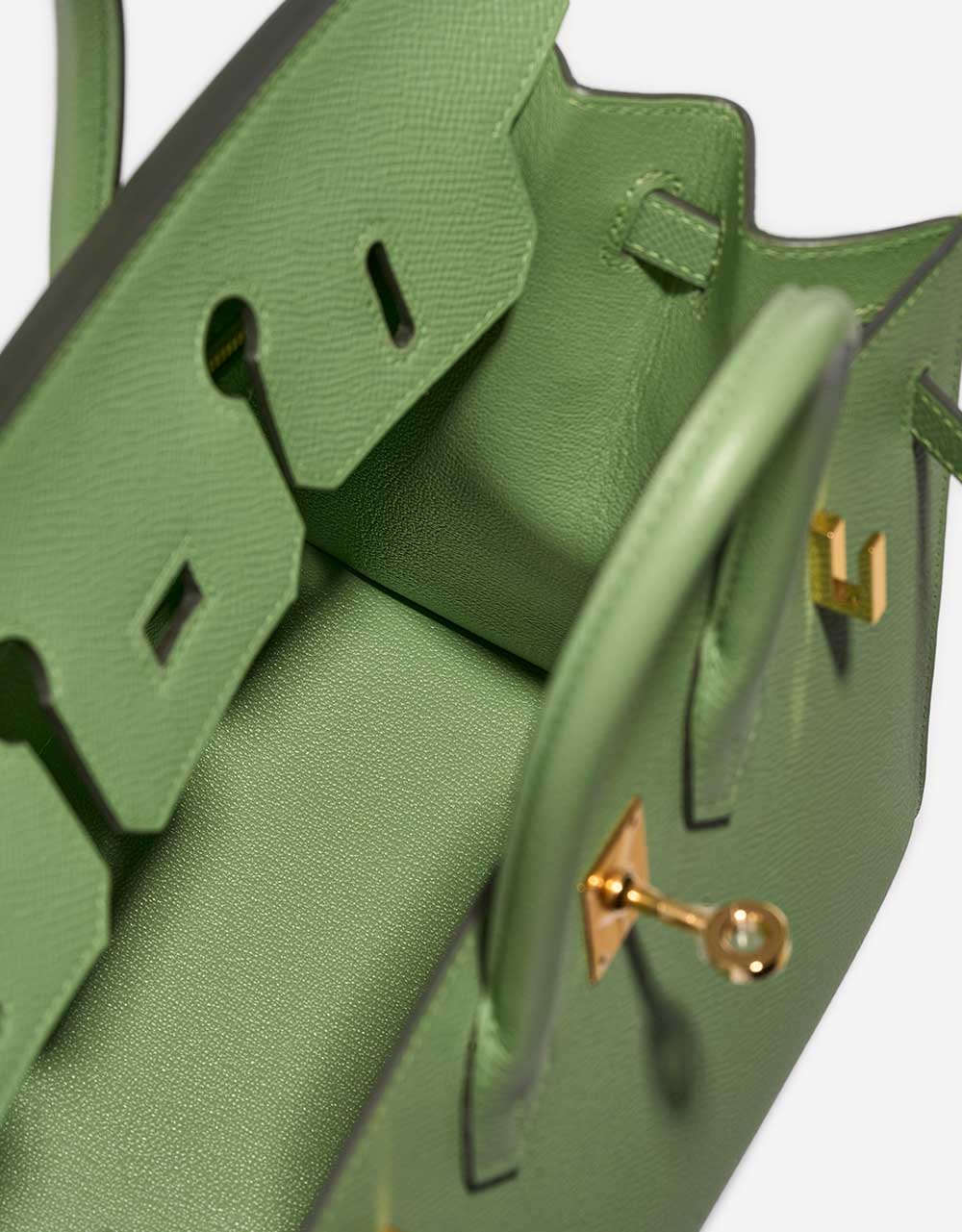 Birkin 25 Epsom Vert Criquet