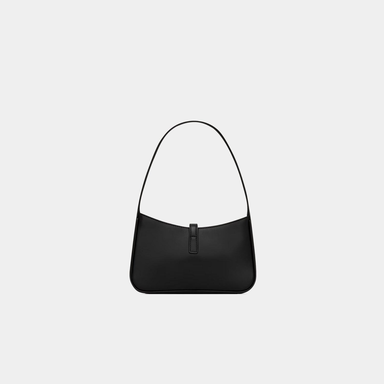 Yves Saint Laurent Mini Le 5 A 7 In Smooth Leather, Noir, Back