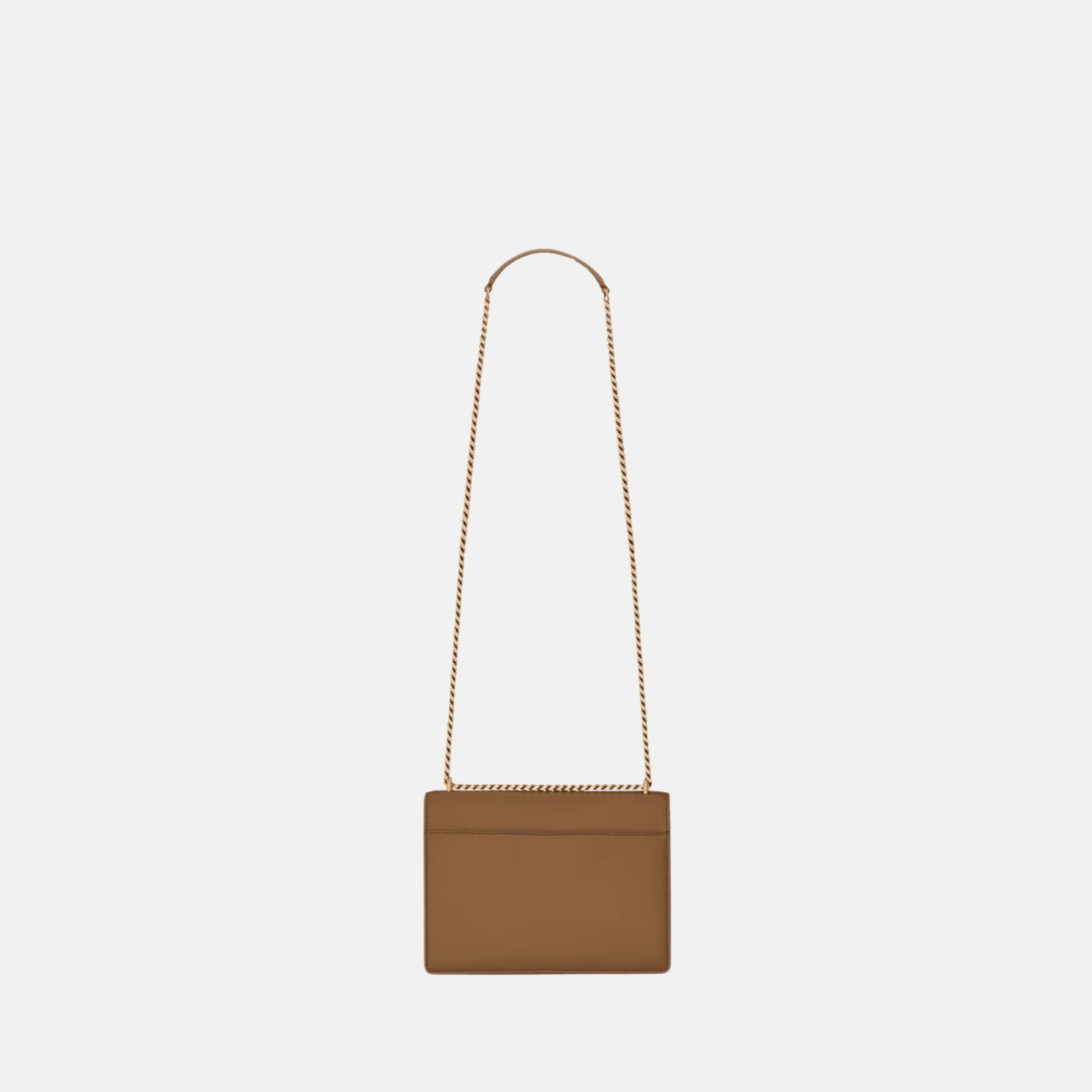 Yves Saint Laurent Sunset Medium In Smooth Leather, Fox, Back