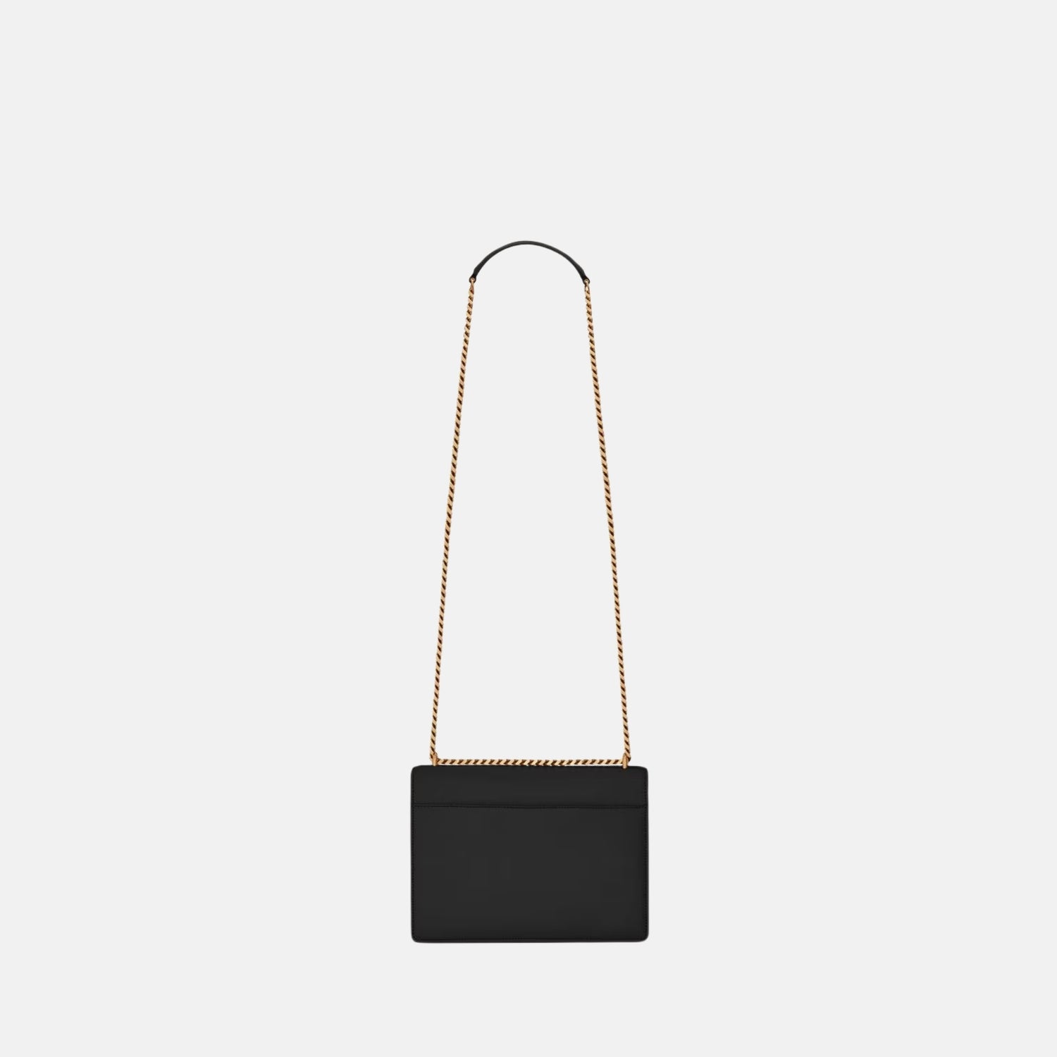 Yves Saint Laurent Sunset Medium In Smooth Leather, Noir, Back