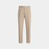 Zegna Cotton and Wool Light Taupe Pants, Front