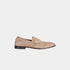 Zegna LAsola Suede Loafers, Beige, Side