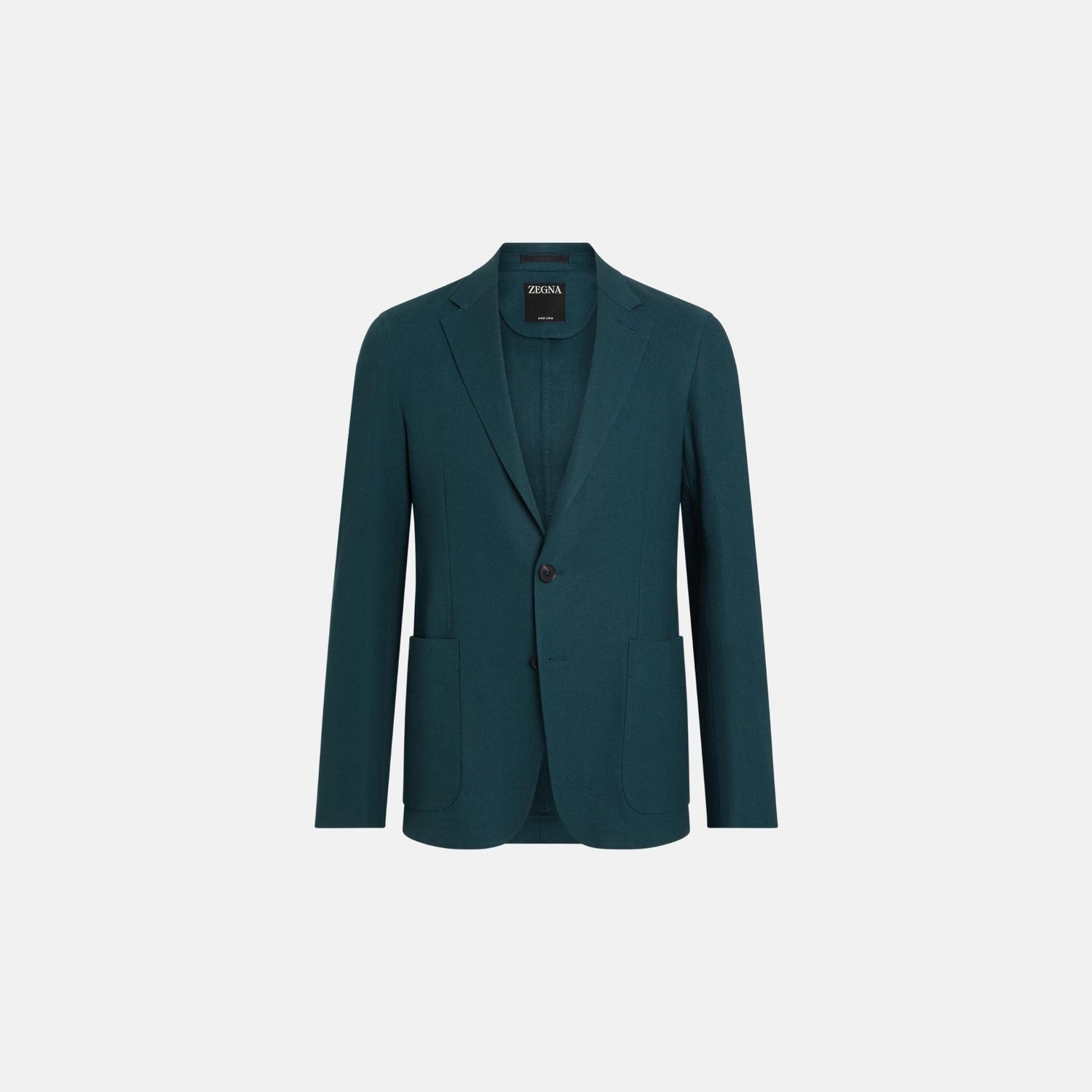 Zegna Oasi Lino Shirt Jacket, Front