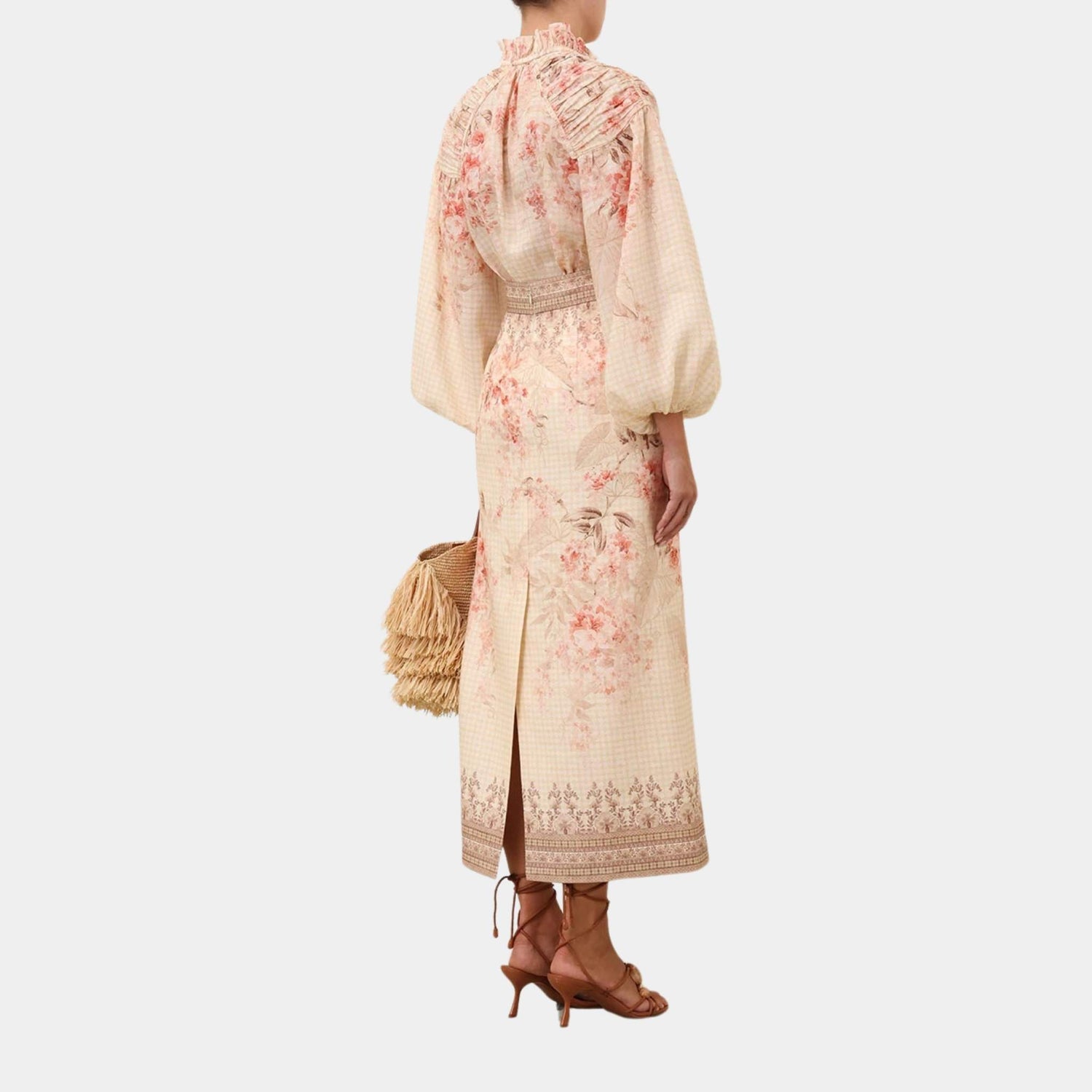 Zimmermann Illuminate Billow Blouse, Model, Back