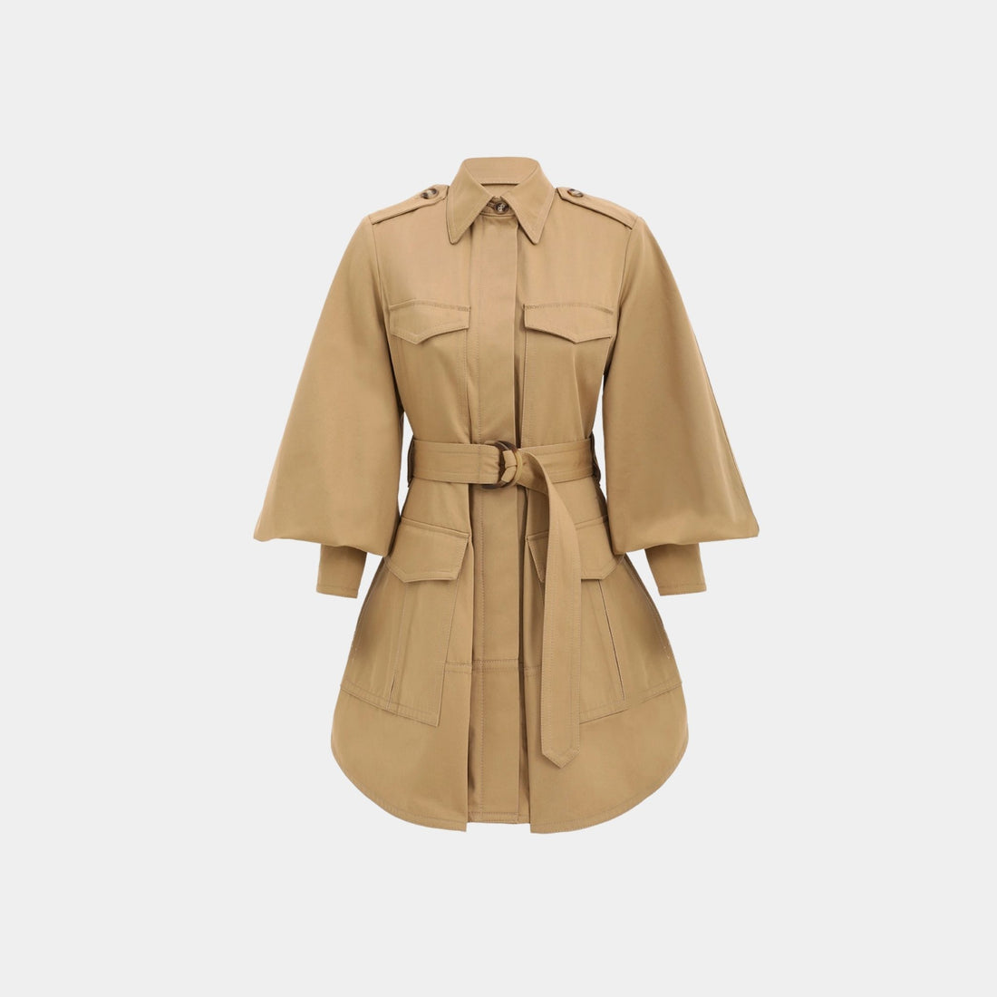 Zimmermann Illuminate Cargo Mini Dress, Front