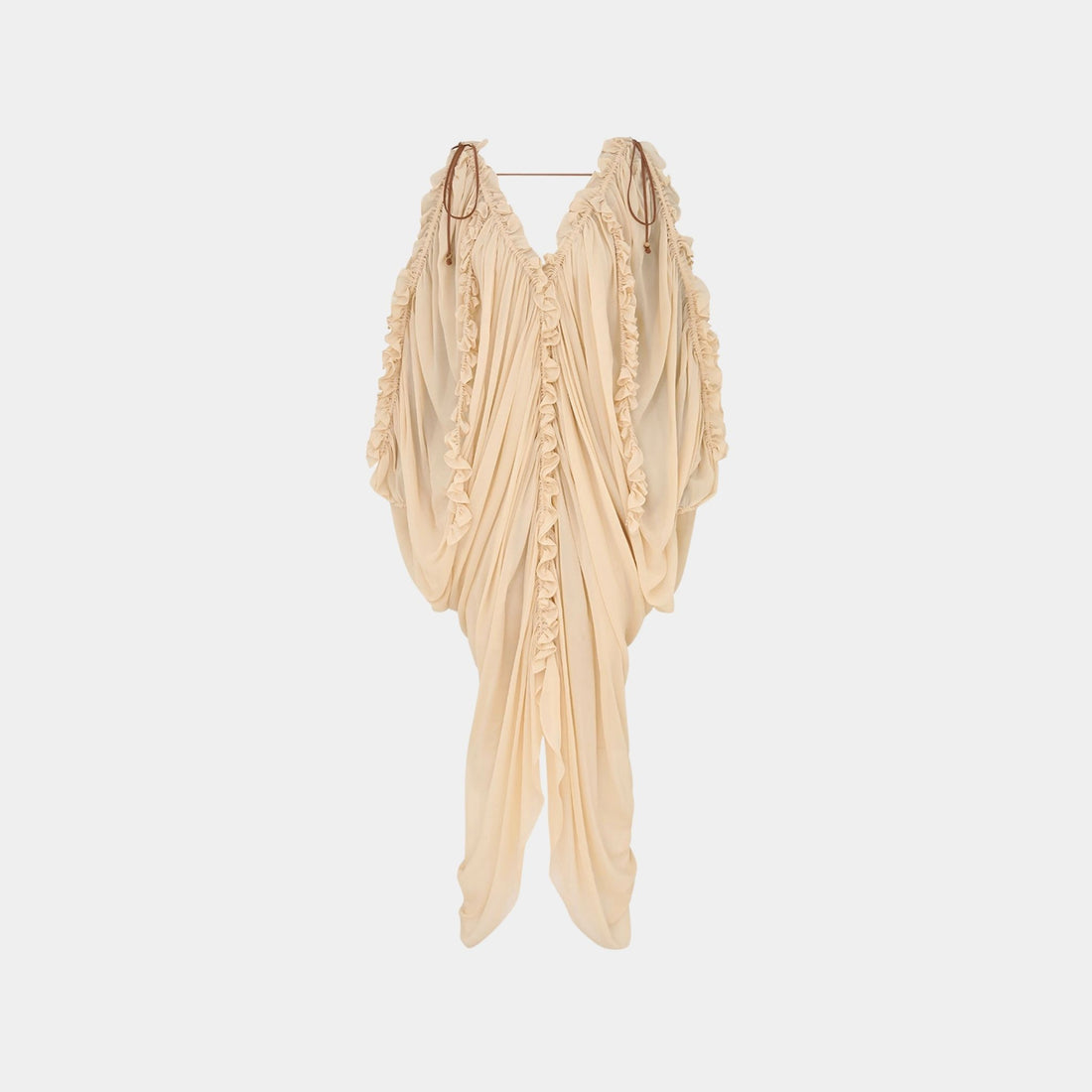 Zimmermann Illuminate Draped Dress, Front