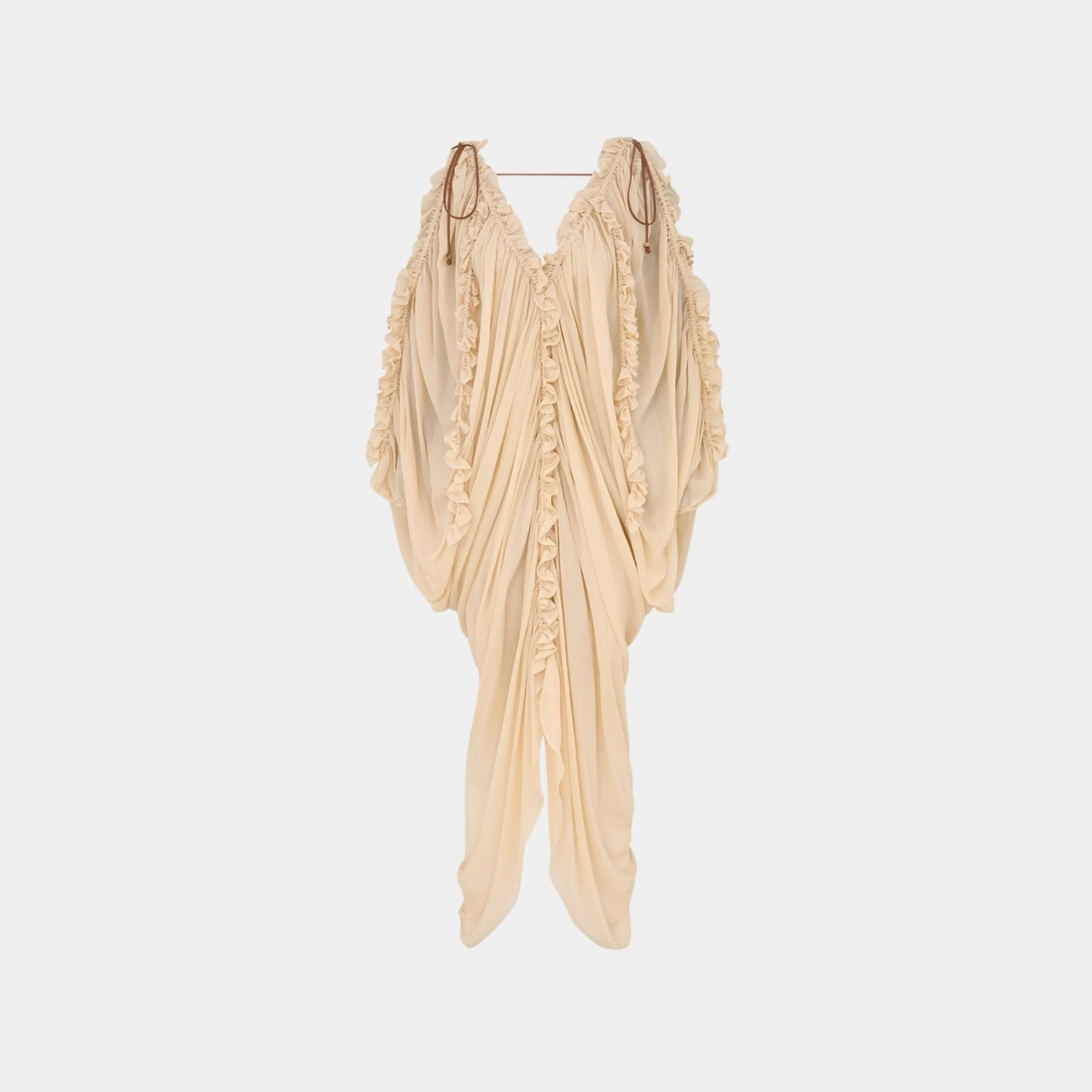 Zimmermann Illuminate Draped Dress, Front