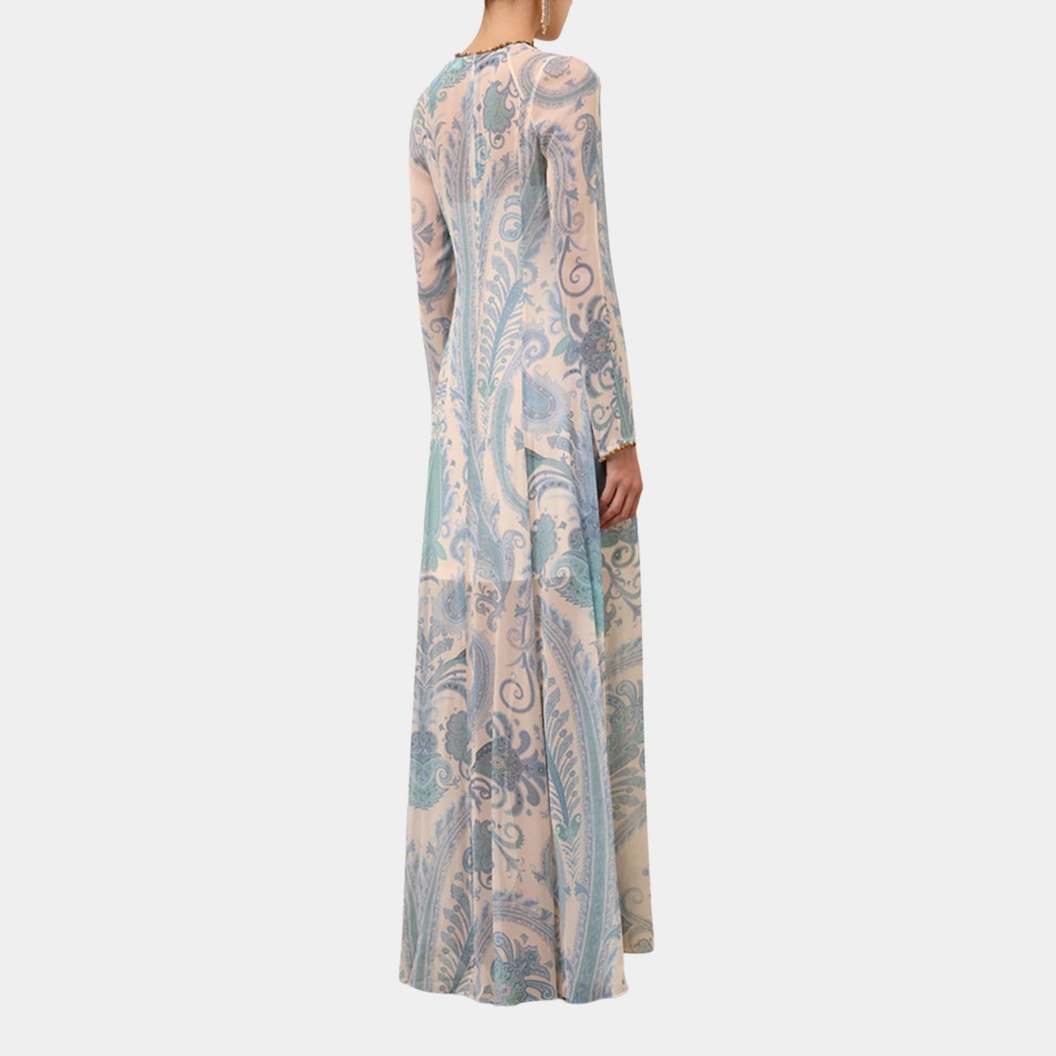 Zimmermann Illuminate Sheath Dress, Model, Back