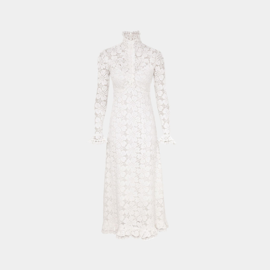 Zimmermann Lace Midi Dress, Front