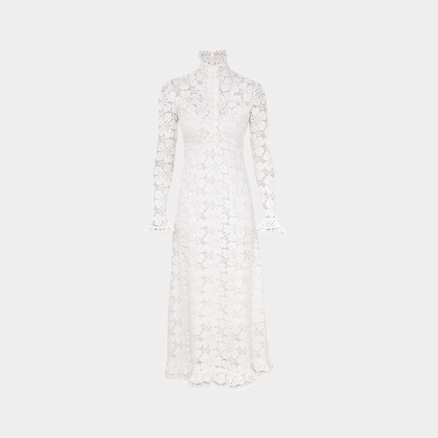 Zimmermann Lace Midi Dress, Front