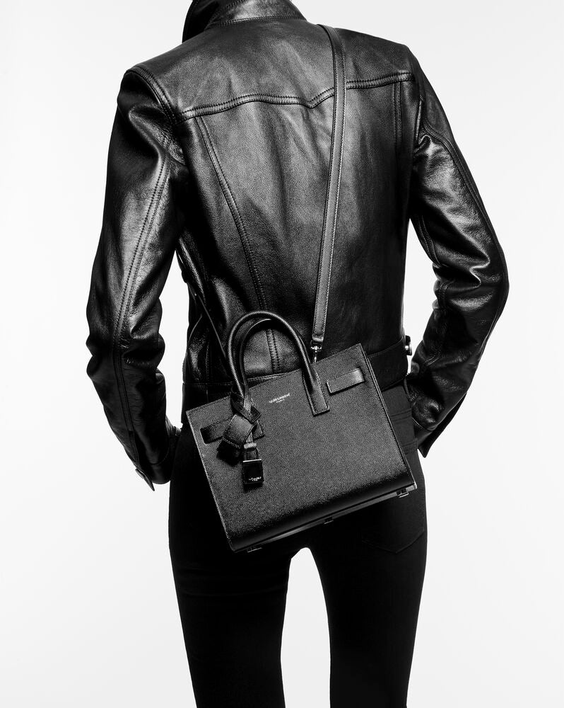 Sac De Jour Nano In Ostriche Leather