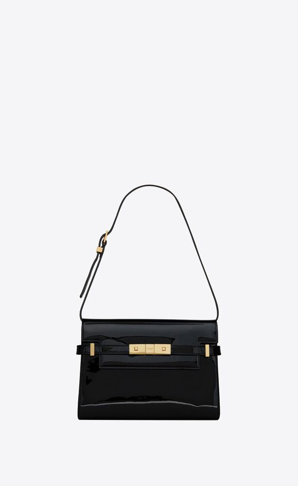 Manhattan Small Shoulder Bag In Patent Leather