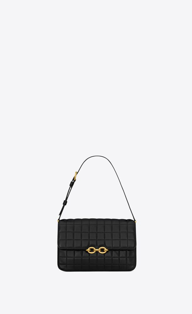 Le Maillon Satchel In Quilted Lambskin