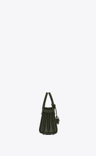 Sac De Jour Nano In Crocodile Embossed Leather