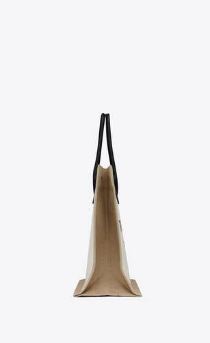 rive gauche tote in canvas