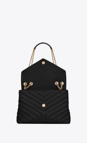 Loulou Medium In Quilted Leather