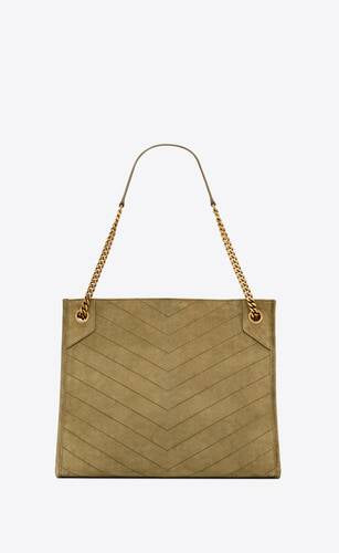 Niki medium shopping bag in crinkled vintage leather online