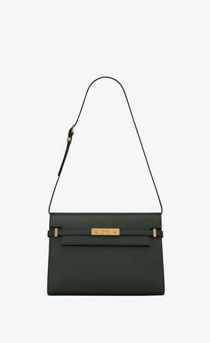 Manhattan Shoulder Bag In Box Saint Laurent Leather