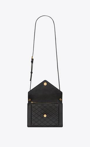 Gaby Mini Satchel In Quilted Lambskin