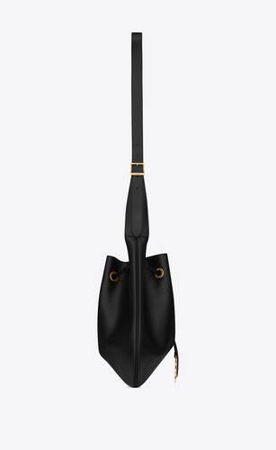 Paris Vii Large Flat Hobo Bag In Smooth Leather