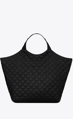 Icare Maxi Shopping Bag In Quilted Lambskin