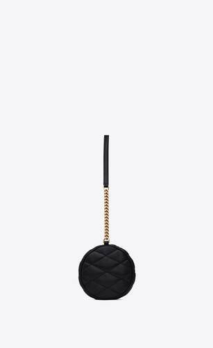 Sade Small Tube Bag In Quilted Lambskin