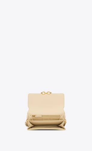 Le Maillon Satchel In Quilted Nubuck Suede