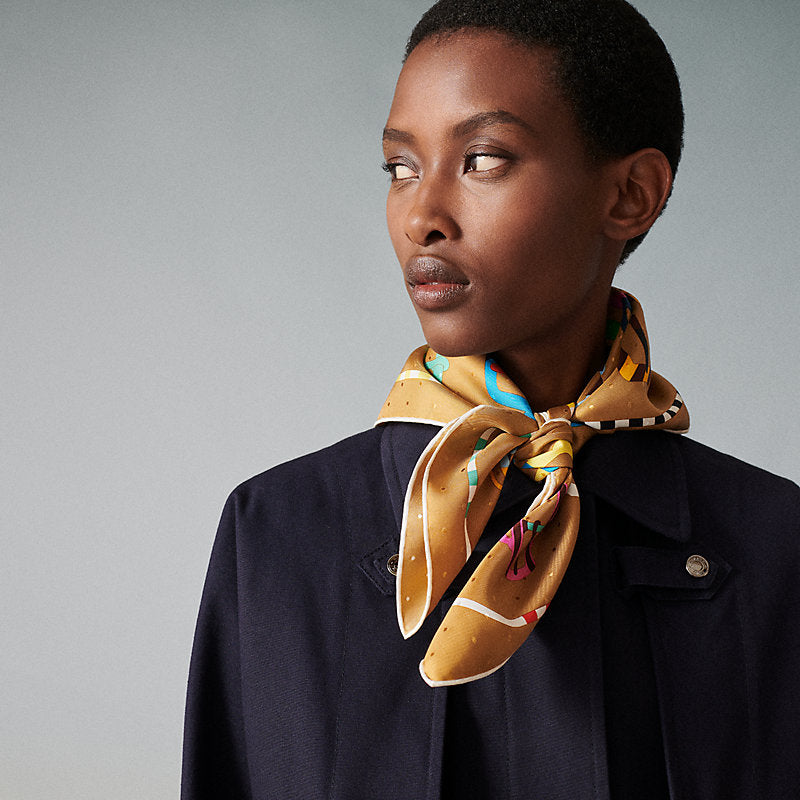 Bouclerie Moderne Plumetis scarf 70