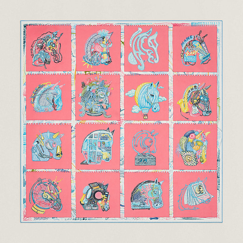 Chevaloscope scarf 90