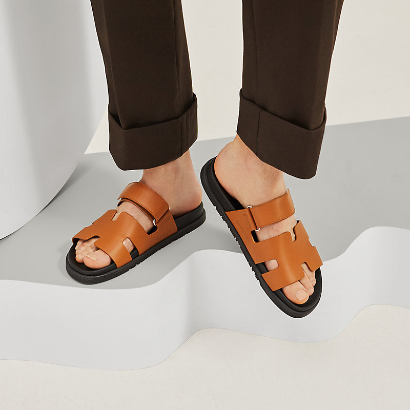 Chypre Sandal - Natural Leather