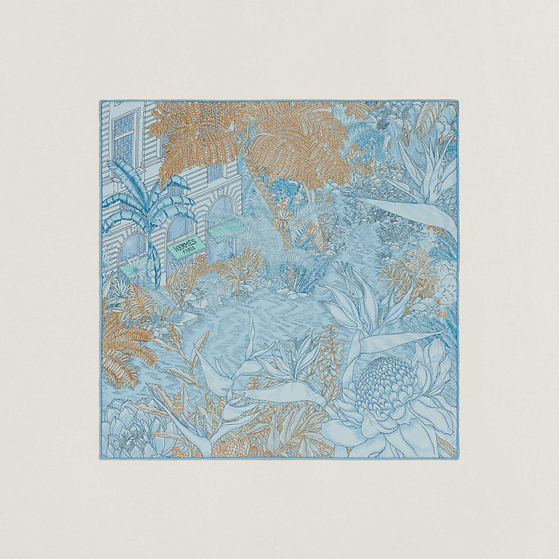 Faubourg Tropical Detail scarf 45