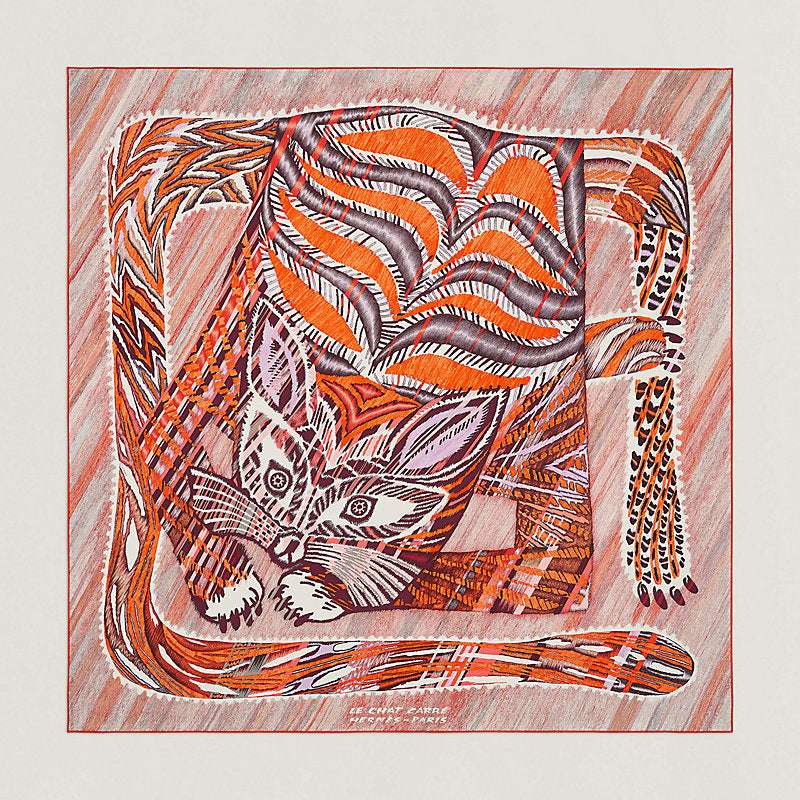 Le Chat Carre scarf 90