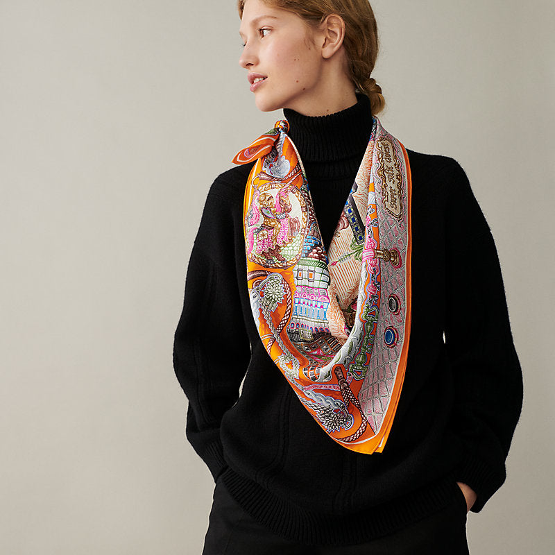 Super Silk Quest scarf 90